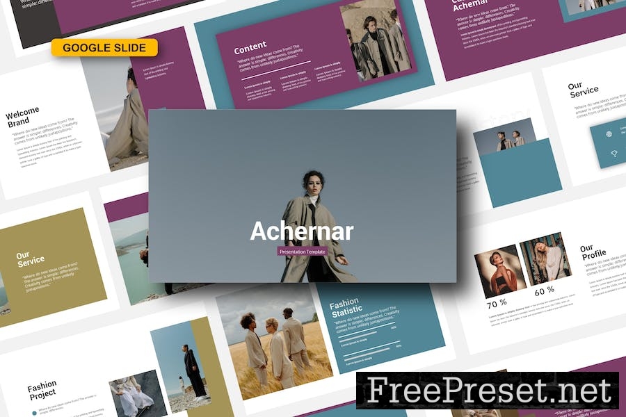 Achernar Google Slide Template YKZNTEA