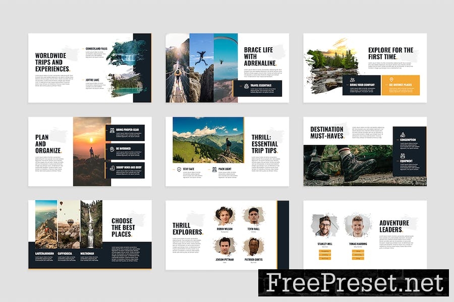 Adventure Keynote Presentation Template DWVEN7E