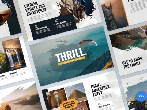 Adventure Keynote Presentation Template DWVEN7E