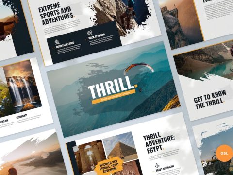 Adventure Slides Presentation Template Z3TRW4Q