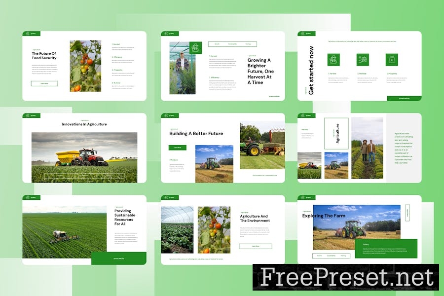 Agriculture Powerpoint Presentation FEY2DF7