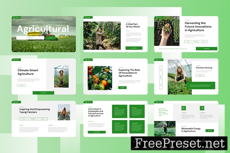 Agriculture Powerpoint Presentation FEY2DF7