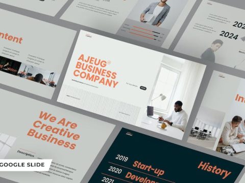 AJEUG - Business Company Presentation GSL Template J9RHDBN