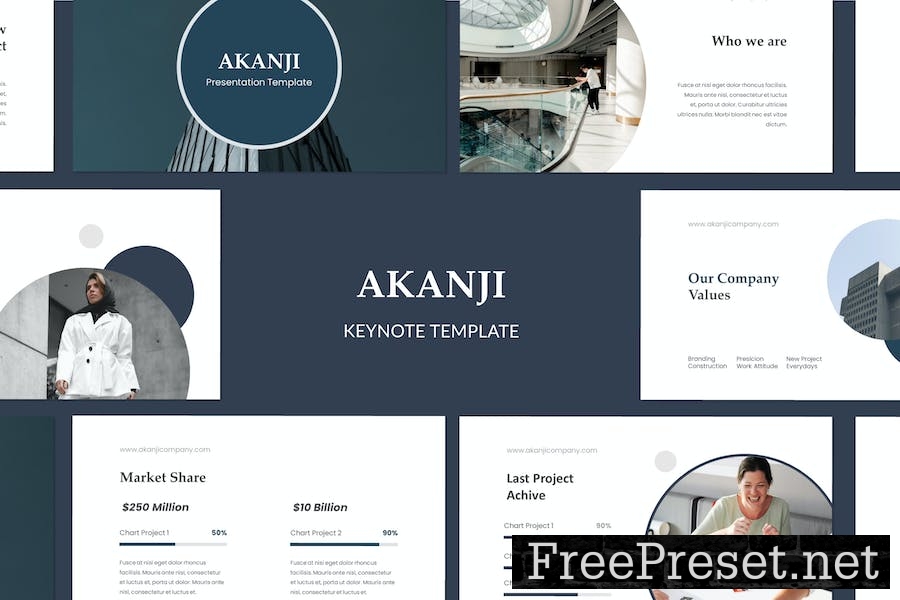 Akanji Keynote Template