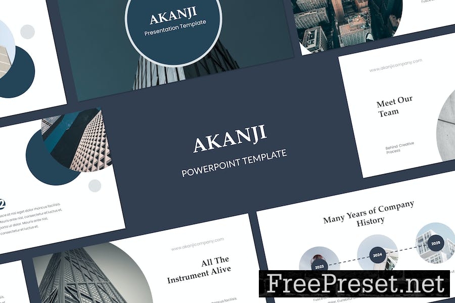 Akanji Powerpoint Template 8GSEYKG