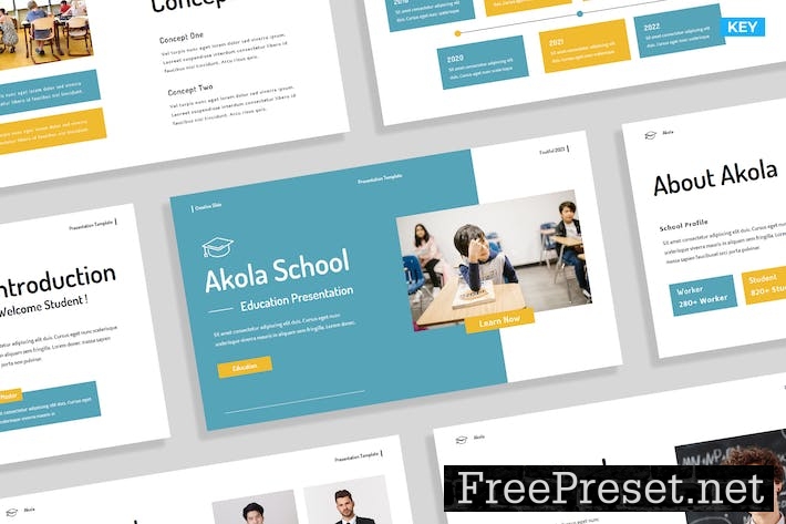 Akola-Education Presentation Template 023 7B8S7EM