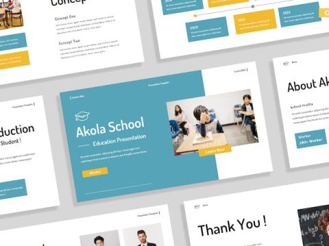 Akola-Education Presentation Template 023 VN2X28L