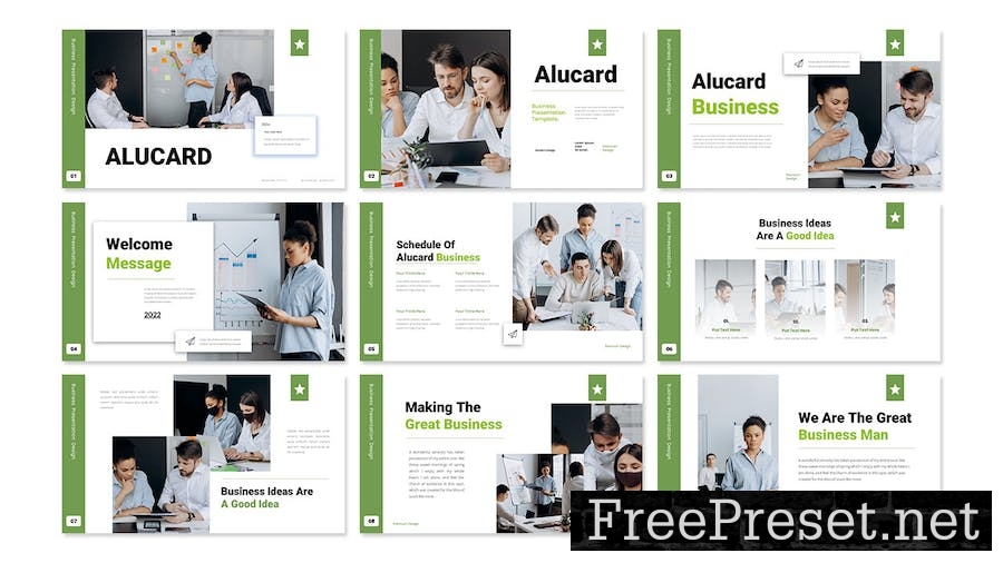 Alucard - Business Presentation Keynote Template T9SFKEX