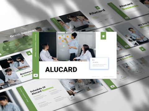 Alucard - Business Presentation Keynote Template T9SFKEX