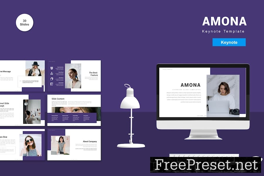 Amona - Keynote Template