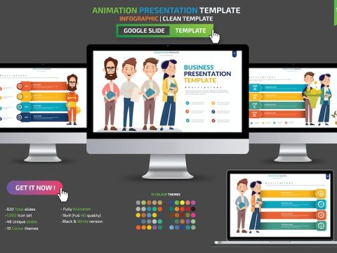 Animation Google Slides Presentation Template