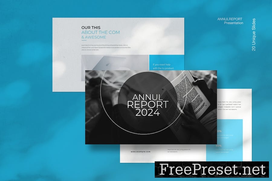 Annual Report Keynote Template