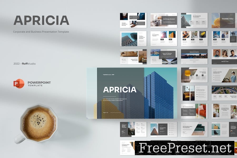 Apricia - Corporate PowerPoint Template