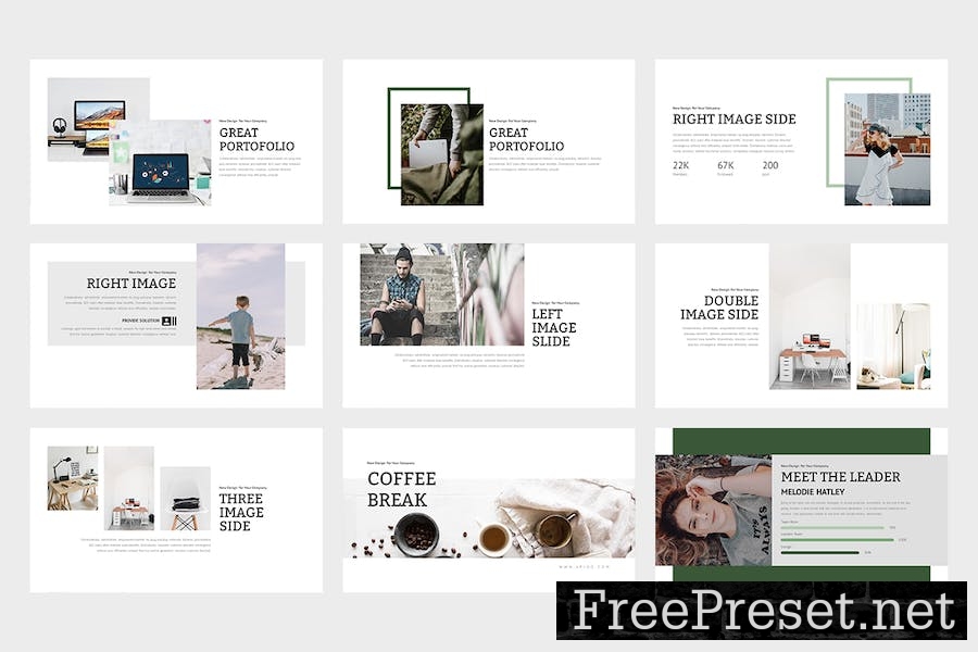 Arigo : Fashion Google Slides Template 3JCSVZ