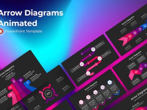 Arrow Diagrams Animated Powerpoint Presentation Y6XBHHJ