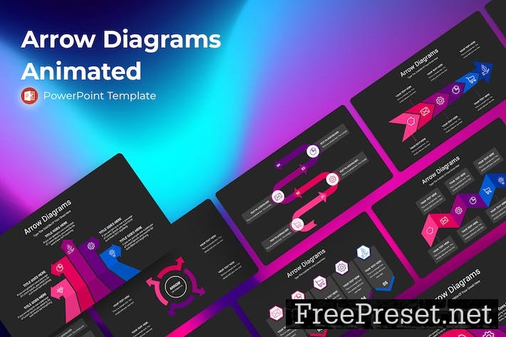 Arrow Diagrams Animated Powerpoint Presentation Y6XBHHJ