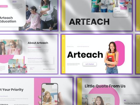 Arteach - Education Presentation Keynote Template HCNHGQK