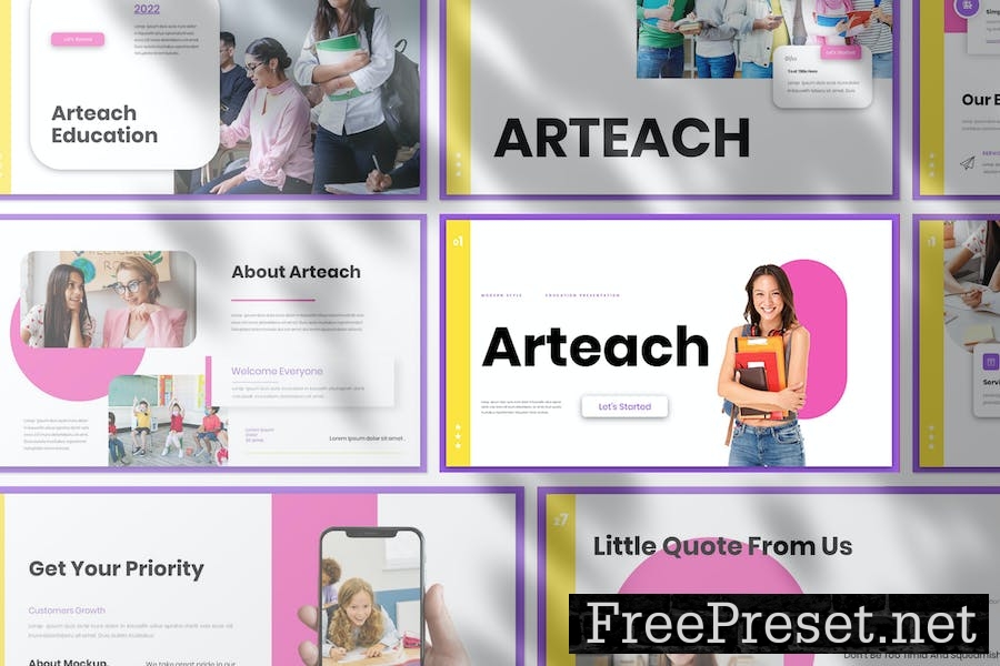 Arteach - Education Presentation Keynote Template HCNHGQK