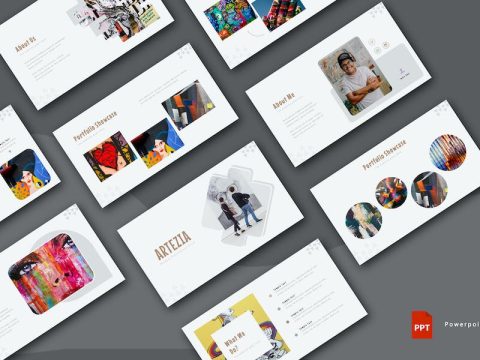 Artezia - Powerpoint Template DR7RH76