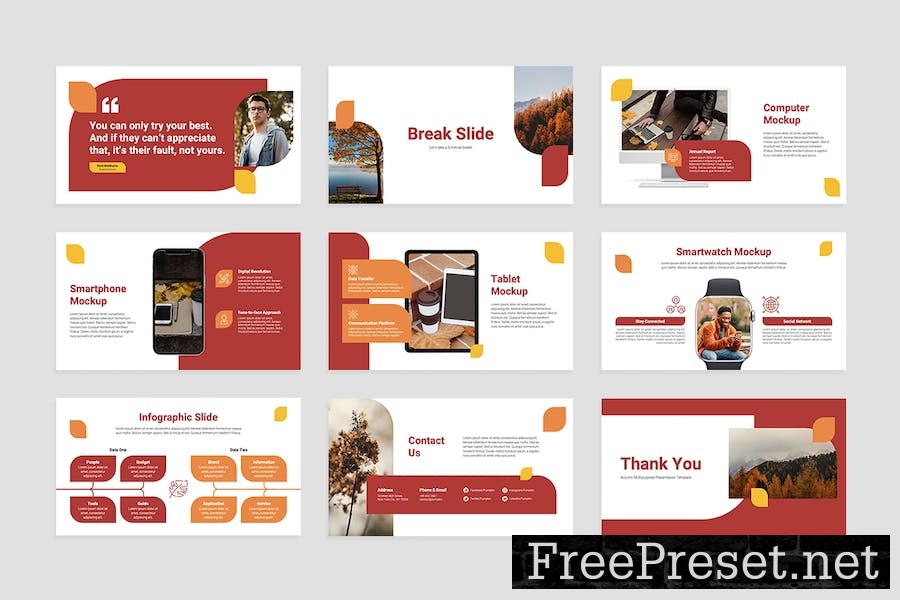 Autumn Multipurpose Keynote Template