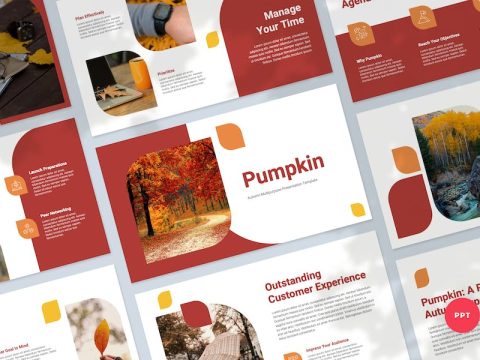 Autumn Multipurpose PowerPoint Template 5KJCKD7