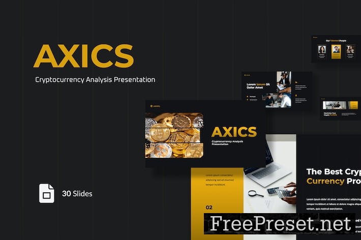 Axics - Cryptocurrency Analysis Google Slides 7AZWNYN