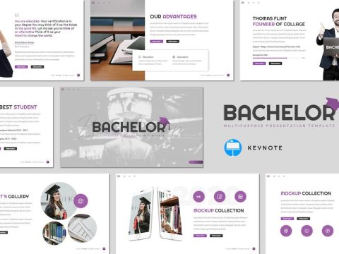 Bachelor - Education Keynote Template 6YNS8F9