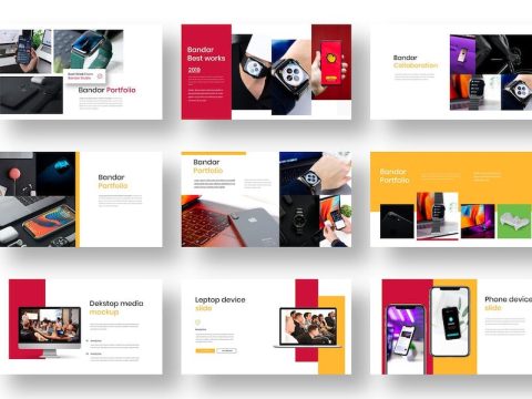 Bandar – Business PowerPoint Template XR7T4TZ