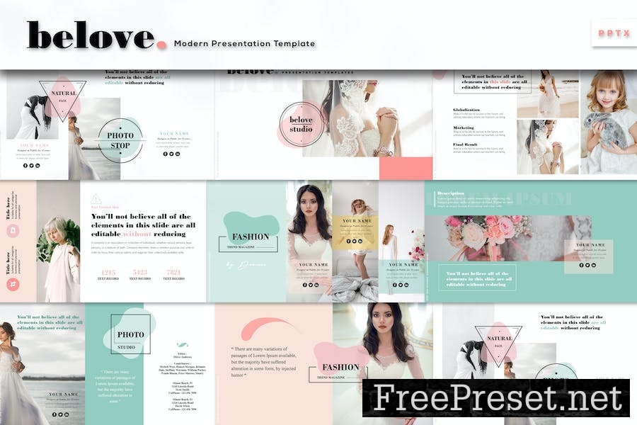 Belove - Powerpoint Template 9SHAMGF