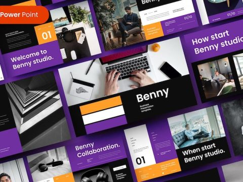 Benny – Business PowerPoint Template HYZ3F26