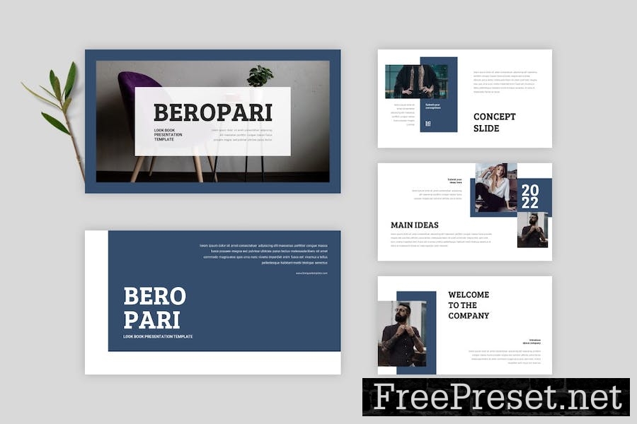 Beropari - Google Slide Template X6KWCV3