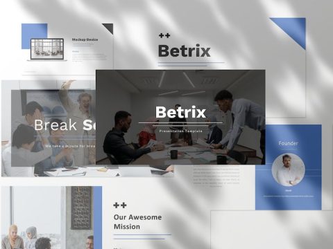 Betrix Business Presentation Google Slide Template