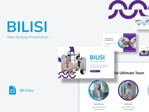 Bilisi - Sales Strategy Presentation Google Slides FLMRZ6K