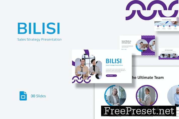 Bilisi - Sales Strategy Presentation Google Slides FLMRZ6K