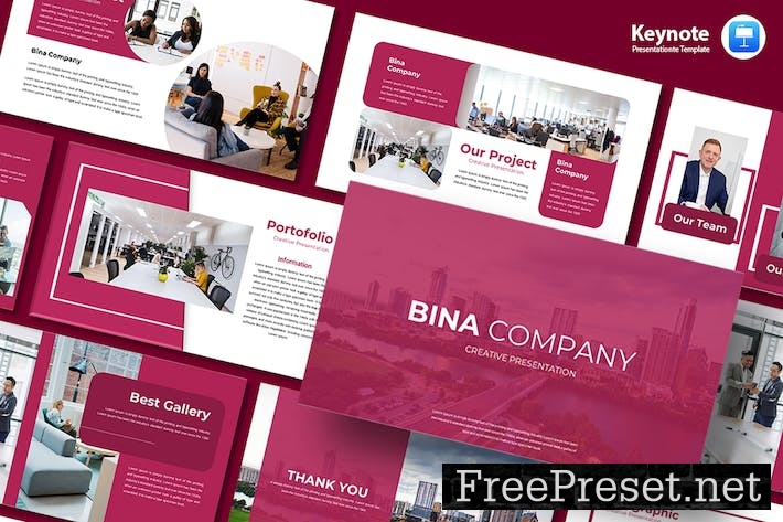 Bina Company - Keynote Template