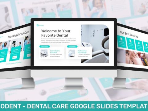 Biodent - Dental Care Google Slides Template Y6QD4GV