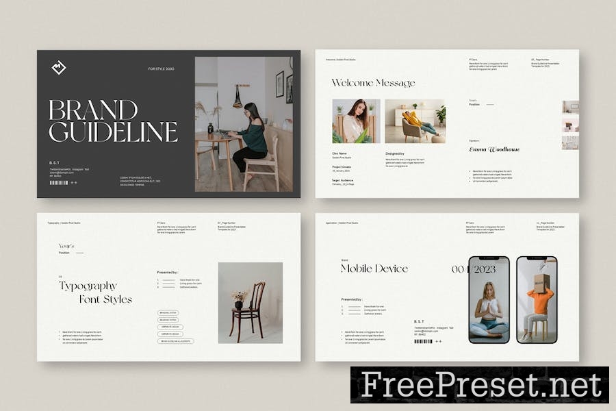 Brand Guideline Keynote Template