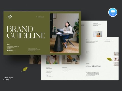 Brand Guideline Keynote Template