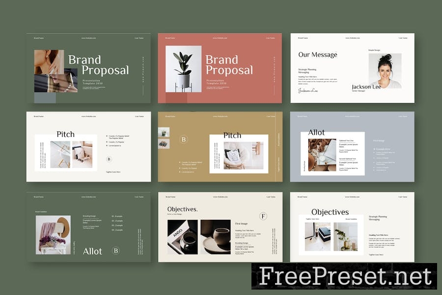 Brand Proposal Google Slides Template 3CK8NDL