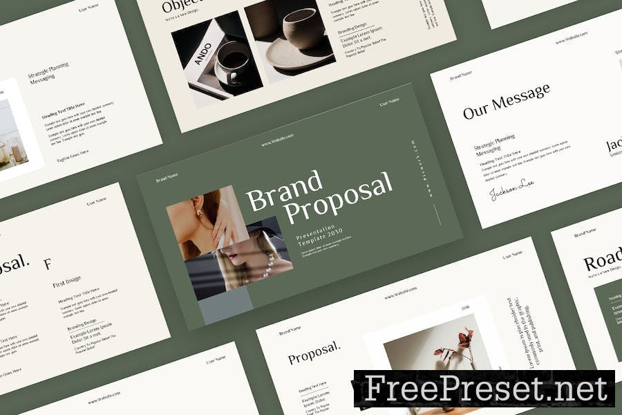 Brand Proposal Google Slides Template 3CK8NDL