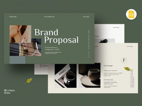 Brand Proposal Google Slides Template 3CK8NDL