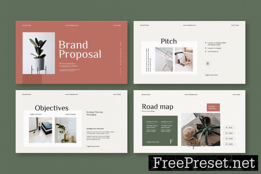 Brand Proposal Keynote Template 9XZT87M