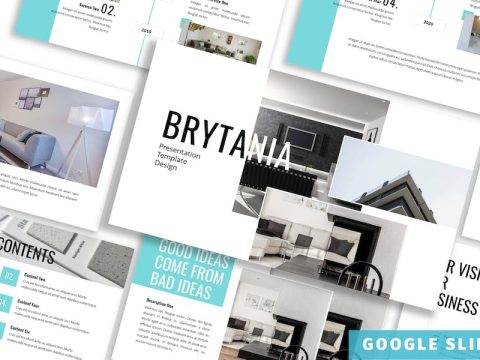 Brytania - Furniture Google Slide Template