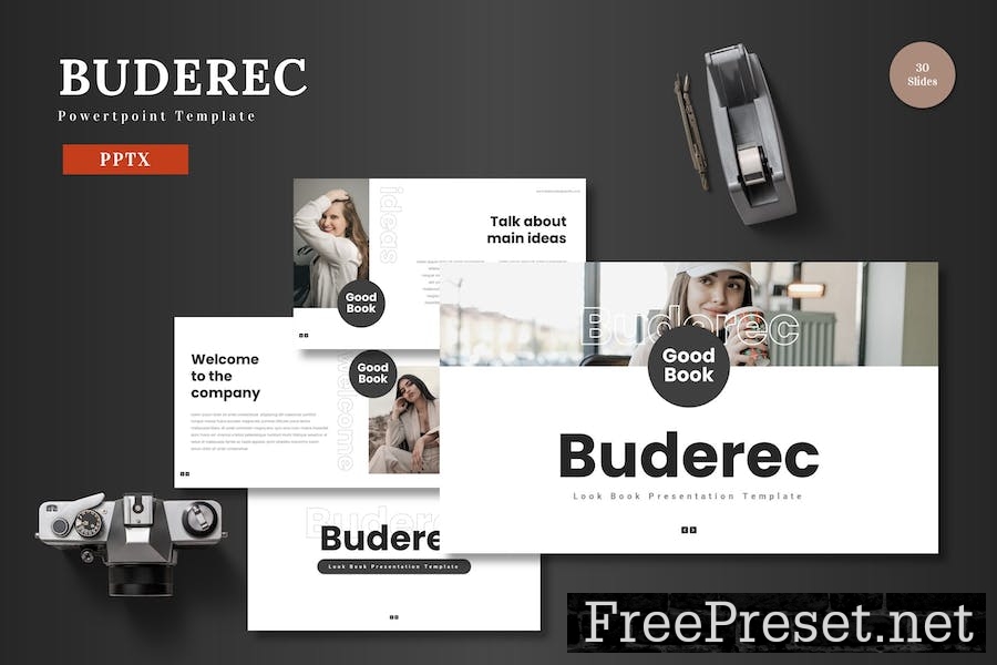 Buderec - Powerpoint Template EHKZUEP