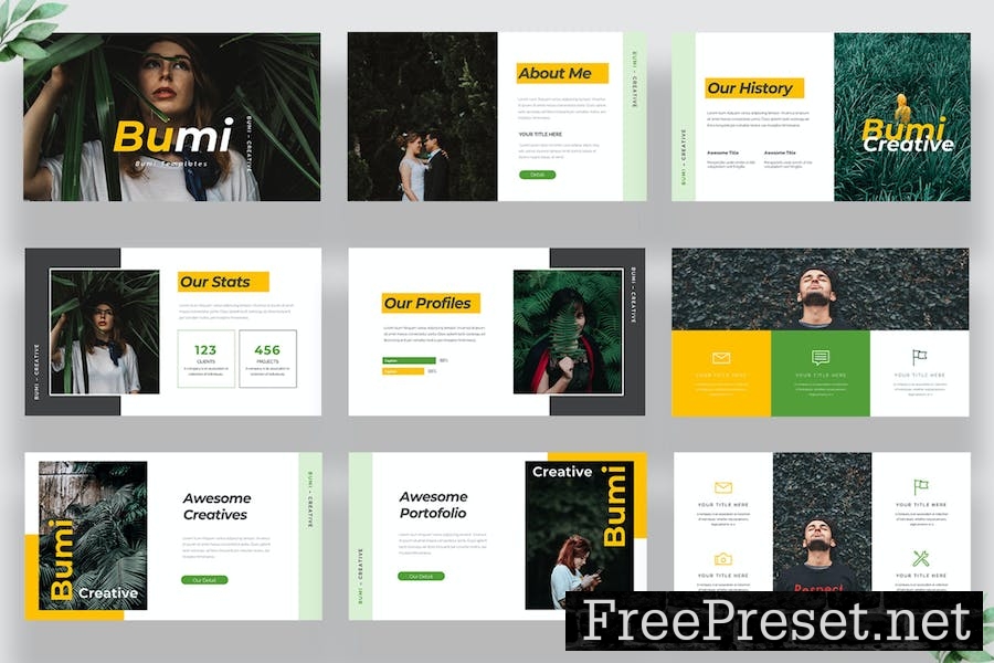 Bumi Powerpoint Template