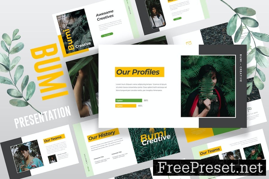 Bumi Powerpoint Template