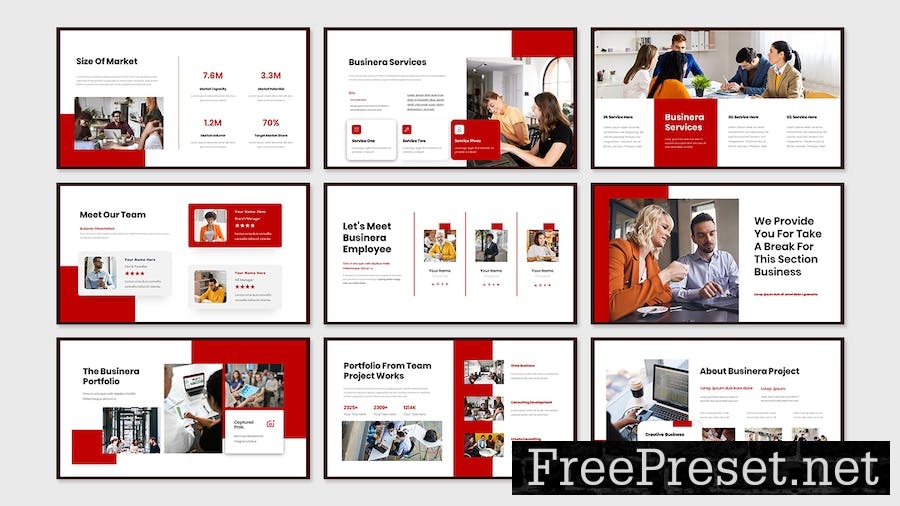 Businera - Business Presentation Keynote Template