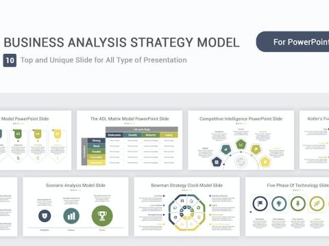 Business Analysis Strategy Model PowerPoint J74DJ4A