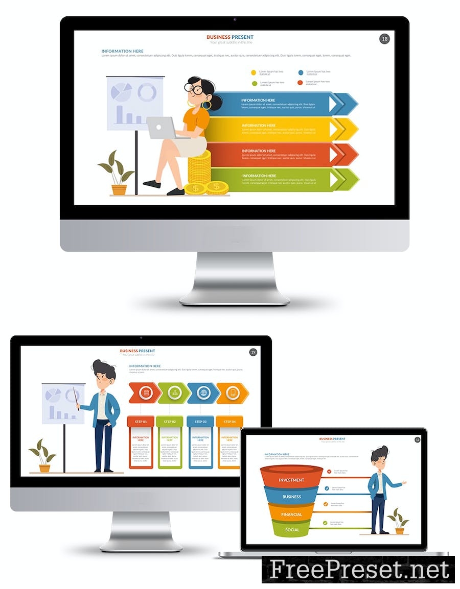 Business Animation Google Slides Templates 3X9VYW9