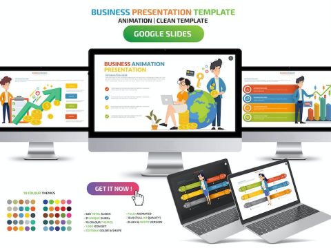 Business Animation Google Slides Templates 3X9VYW9